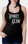 Spooky Glam GLITTER Racer Back Tank