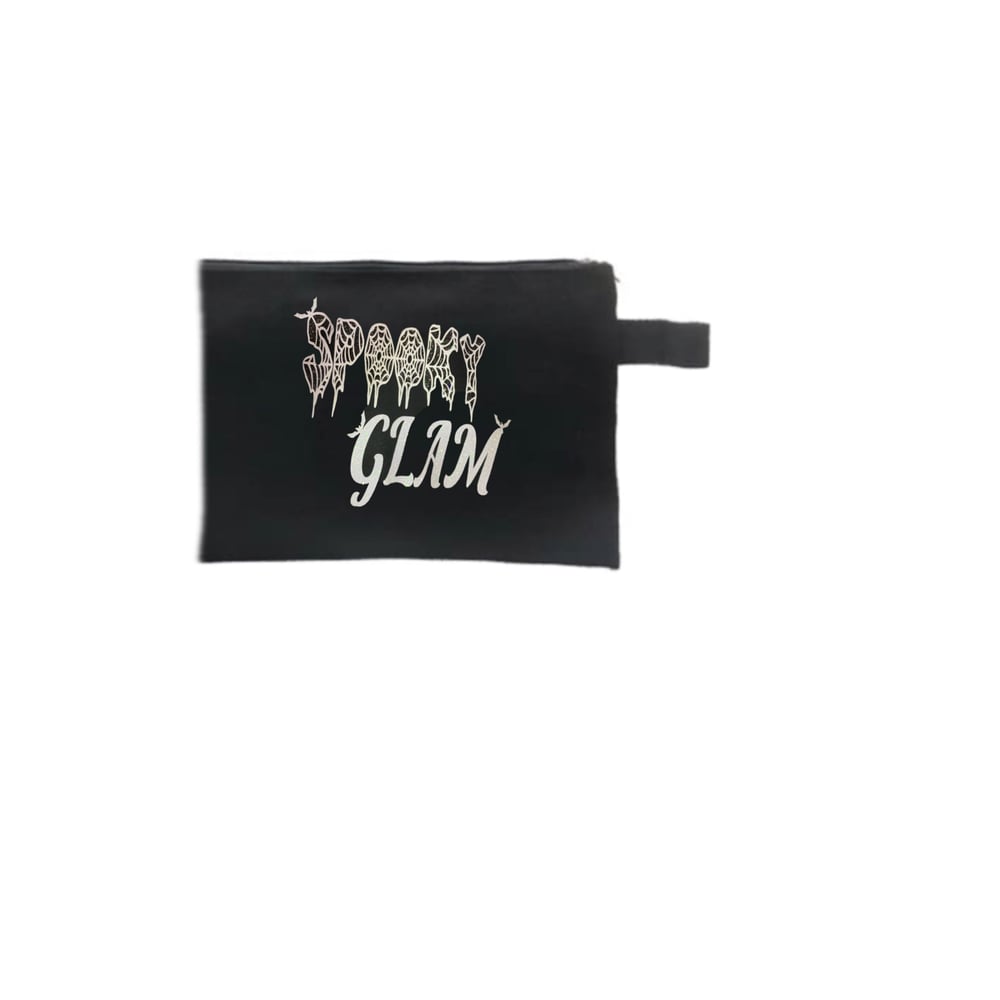 Spooky Glam GLITTER Makeup Bag