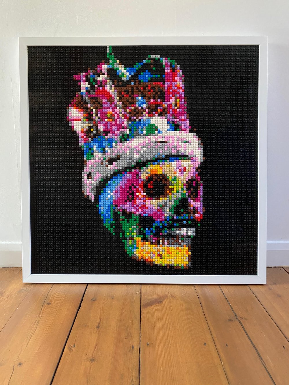 'Freddie in Brick' Lego Art by Grifshead