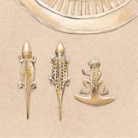 Image 3 of Original Painting - "Museo del Oro 5" - 28x28 cm