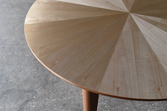 SUNBURST DINING TABLE