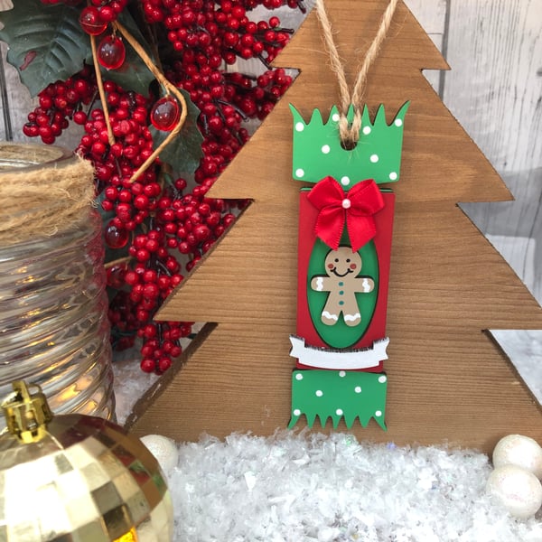Image of Gingerbread Man Christmas Cracker
