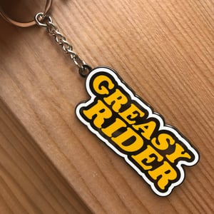 Greasy Rider Keychain