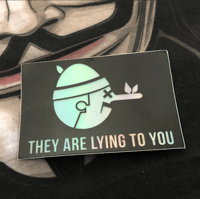 LIE TO ME STICKER (H)