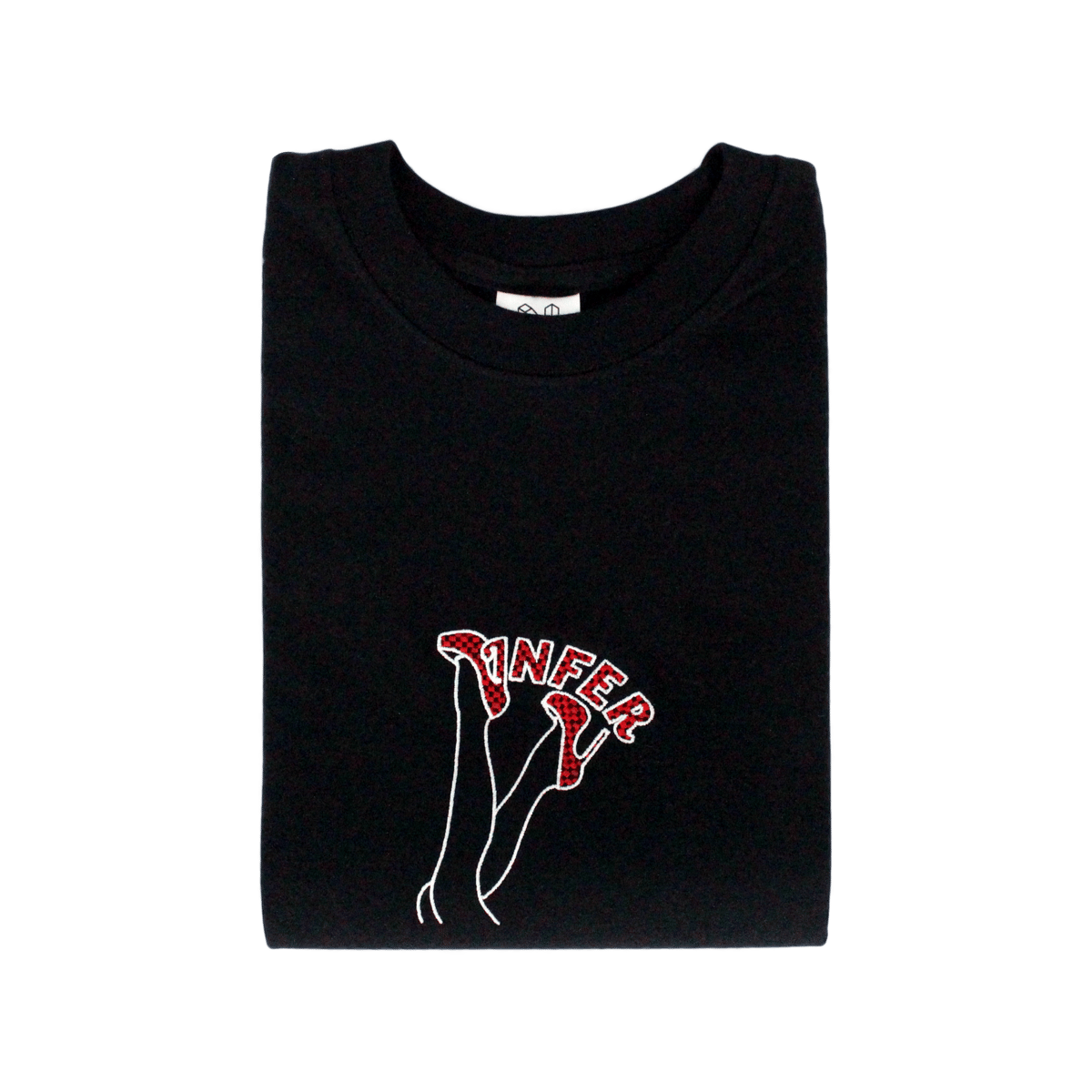 Image of 'Stiletto' T-Shirt Black