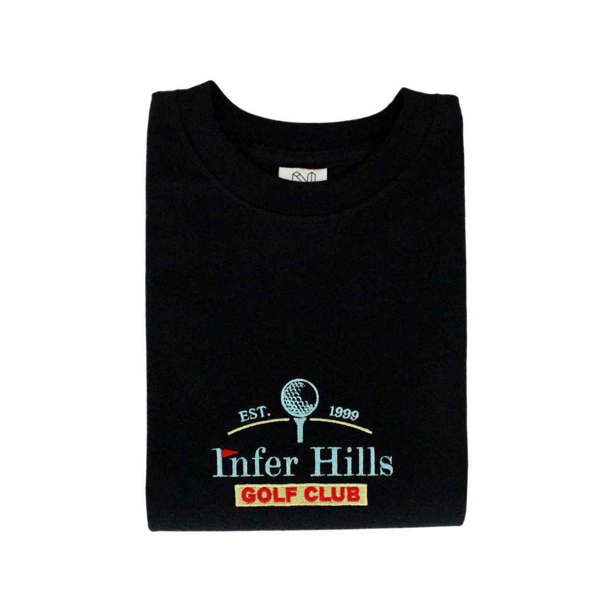 Image of 'HILLS' T-Shirt Black