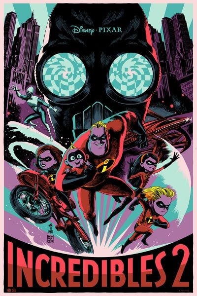 Image of INCREDIBLES 2 - Mondo AP 24x36