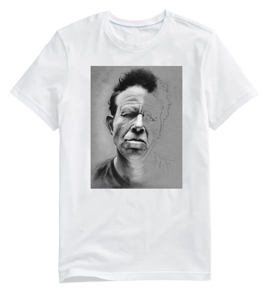 Image of Tom Waits T-Shirt - Plus free print with purchase!