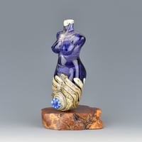 Image 2 of XXL. Mariner Goddess - Flamework Glass Sculpture Bead 