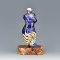 Image 5 of XXL. Mariner Goddess - Flamework Glass Sculpture Bead 