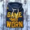 GAME-WORN Super Heavyweight Pullover Hooded Sweatshirt - Vintage Navy/Gold