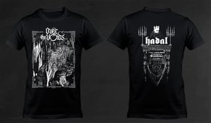 Image of OVER THE VOIDS - 'Hadal' black men's t-shirt