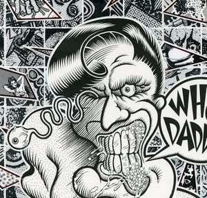 Image of WHOA DADDY! original paste-up collage