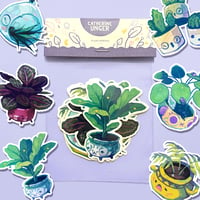 Image 2 of Plant Babies Stickers - Set 2