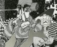 Image 2 of SPACED OUT ink original