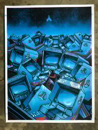 Image 1 of Pile of Starfighter machines misprint