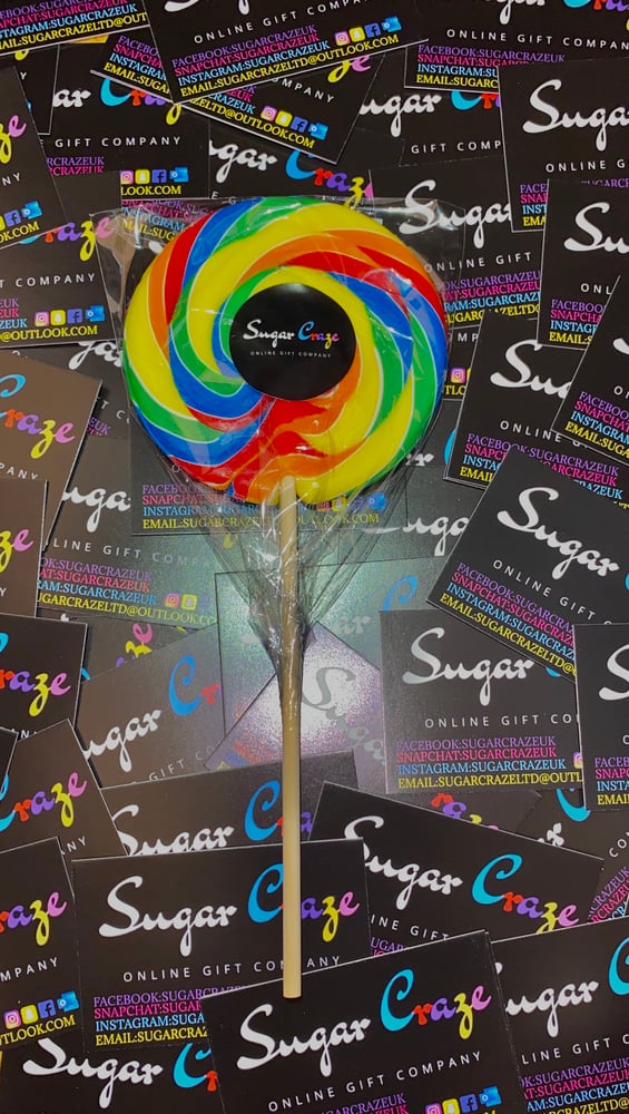 Image of SUGAR CRAZE SWIRLY ROUND LOLLIES