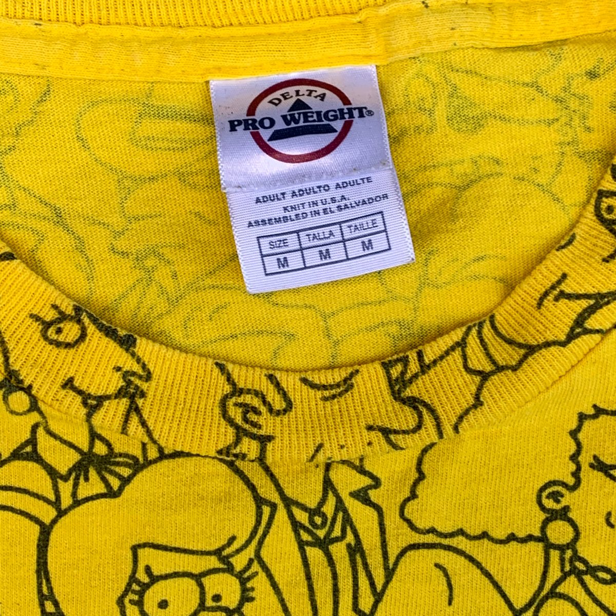 Original Vintage Simpson’s All Over Print!! Medium
