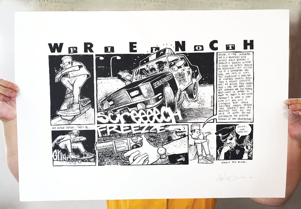 Image of Wrench Pilot 30th Anniversary print