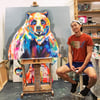 60" x 48" Large Commission Work