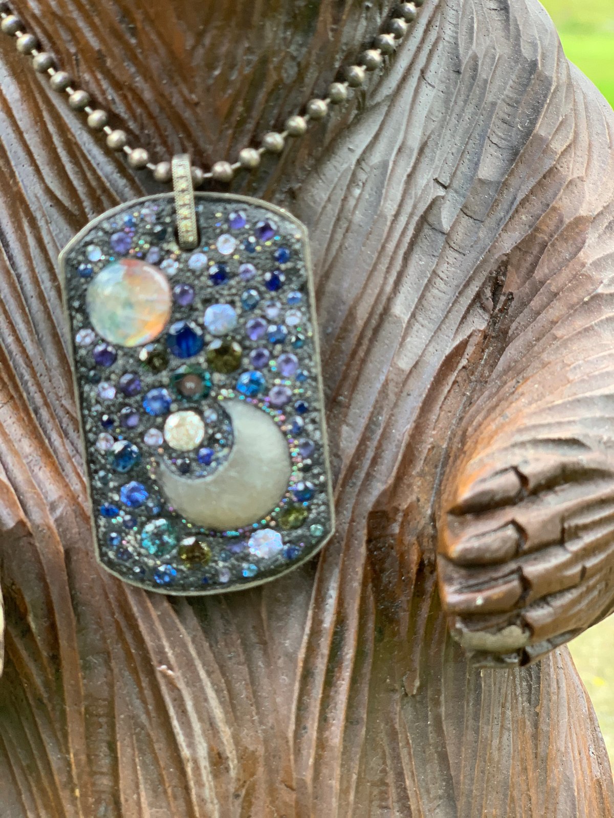 Image of Celestial Dog Tag Necklaces