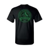 Wrongkind Stamp T-Shirt (Black w/ Green)