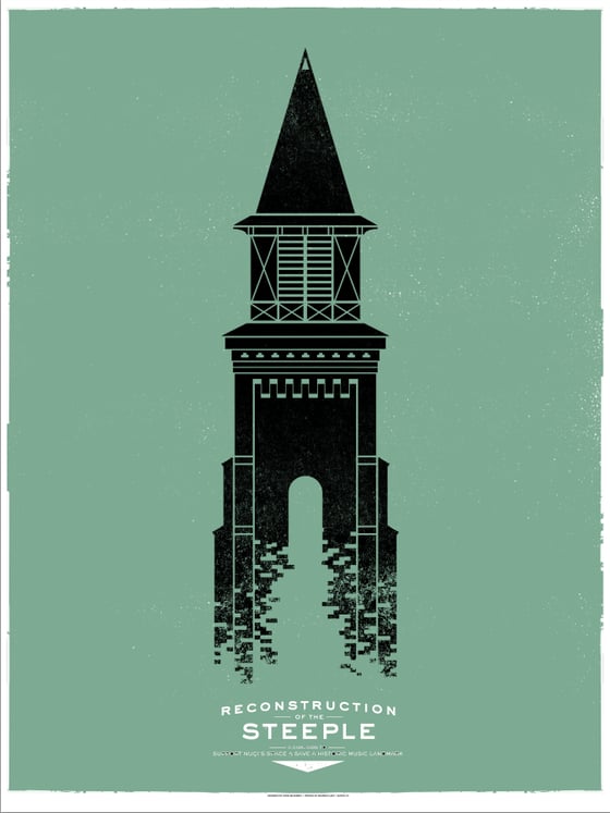 Image of *Limited Edition* Steeple Poster