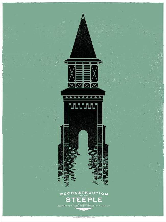 *Limited Edition* Steeple Poster