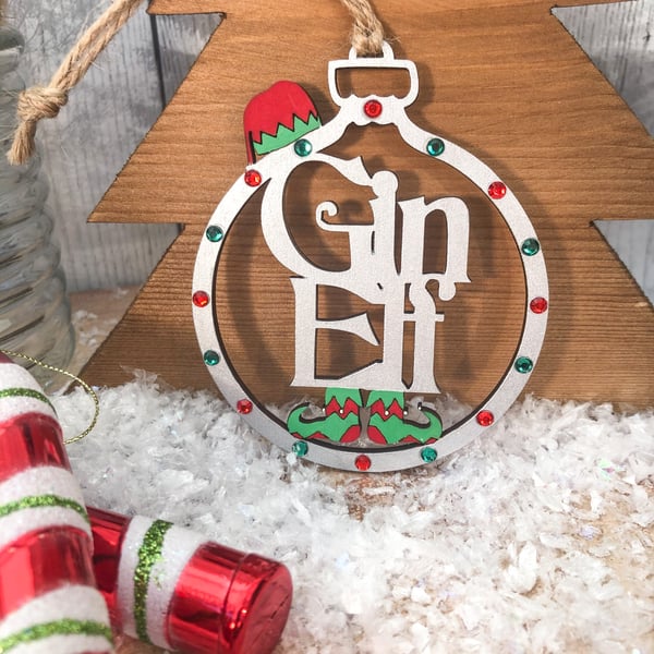 Image of Alcohol Elf Bauble