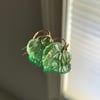 leafy earrings 
