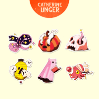 Image 5 of Cauldron Creatures Sticker Set