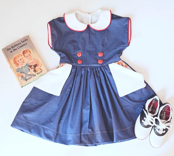 Image of Polka Dot Apple Dress