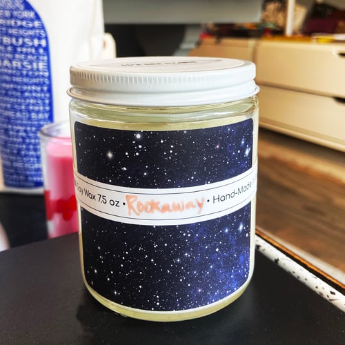 Image of WE SEE STARS HAND POURED CANDLE: Rockaway