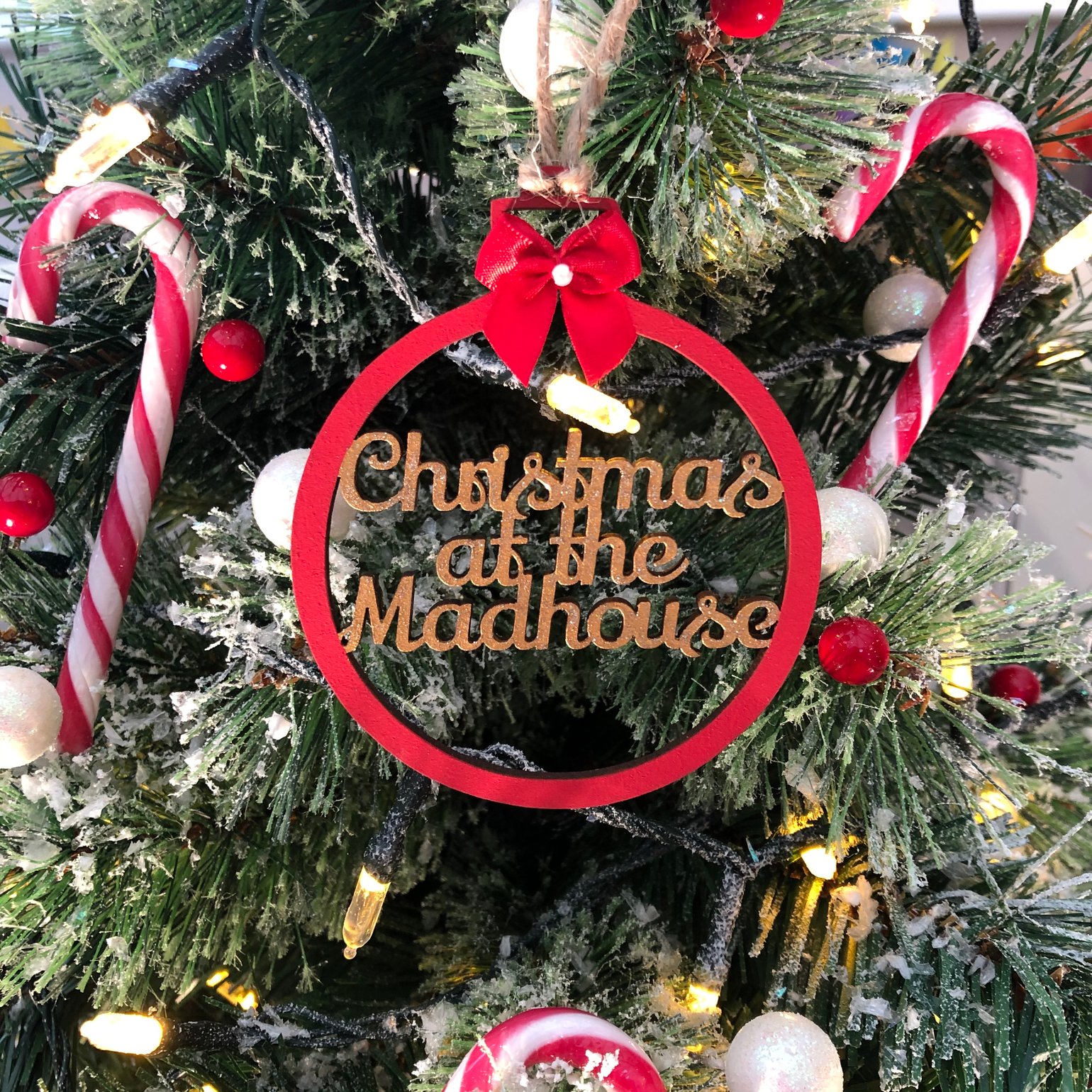 Image of Christmas at the Madhouse Bauble