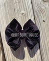 Frisian Black Velvet Bow