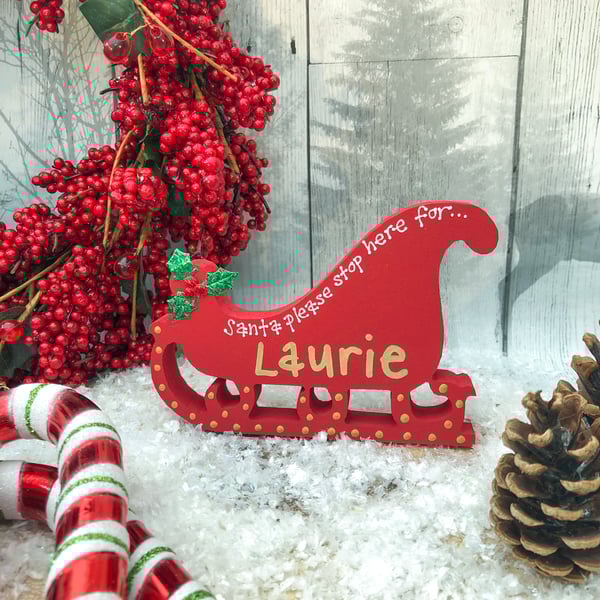 Image of Sleigh Decoration