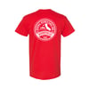 Wrongkind Stamp T-Shirt (Red w/ White)