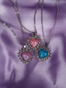 Image 3 of Pink Sweet Heart Necklace