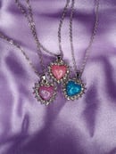 Image 3 of Sky Sweet Heart Necklace