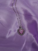 Image 4 of Purple Sweet Heart Necklace