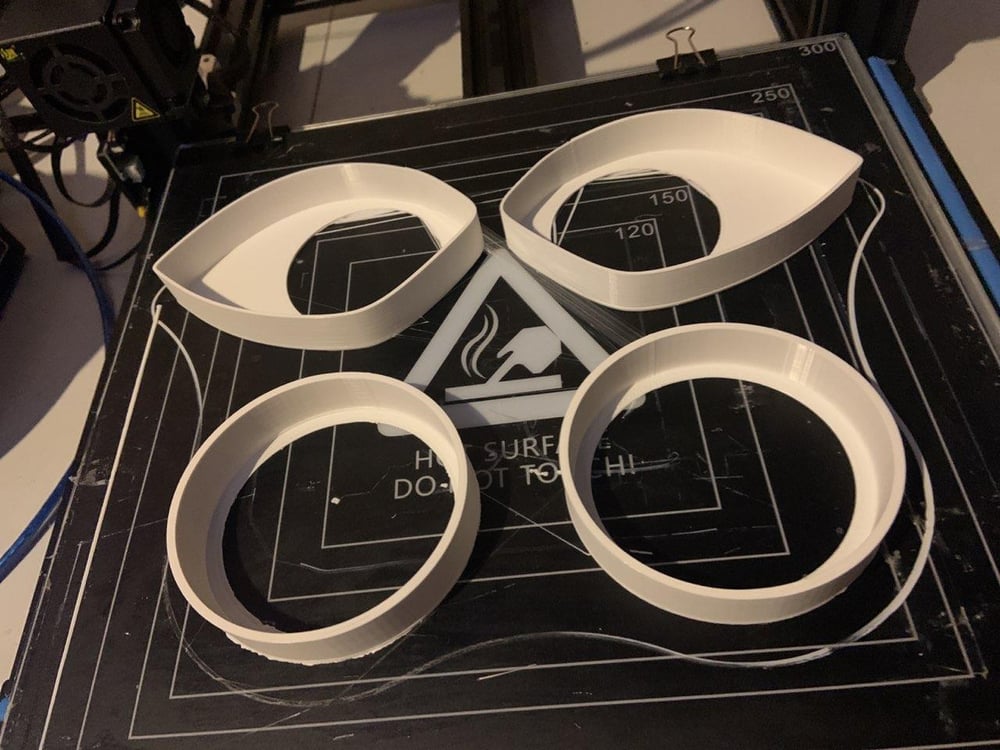 Image of CUSTOM Fursuit Eye Blanks