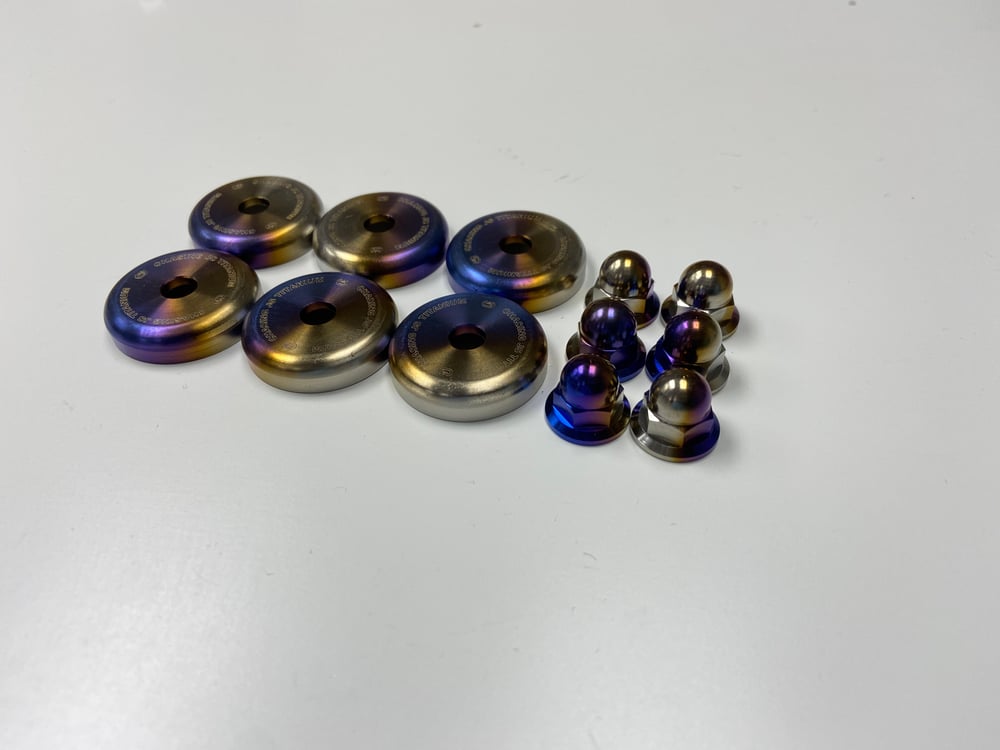 Honda k20/k24/k24z titanium valve cover washer kit