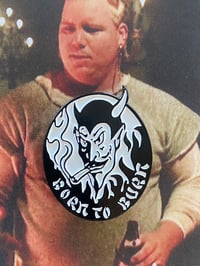 Burn to Burn Stooge enamel pin Night of the Demons