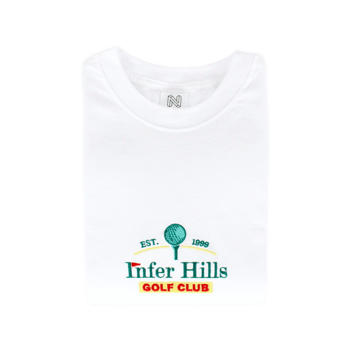 Image of 'HILLS' T-Shirt White