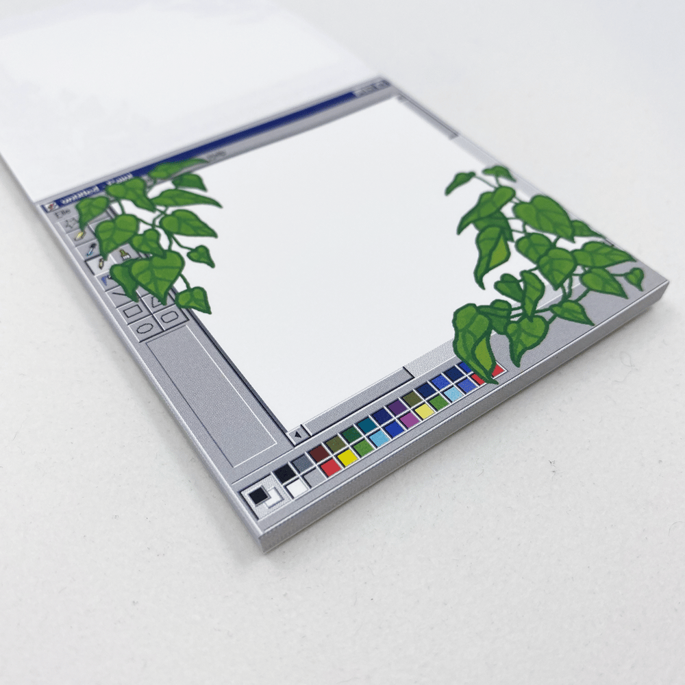 Overgrown MS Paint Memopad (mini)