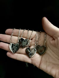 Image 5 of ENGRAVED HEART NECKLACE 