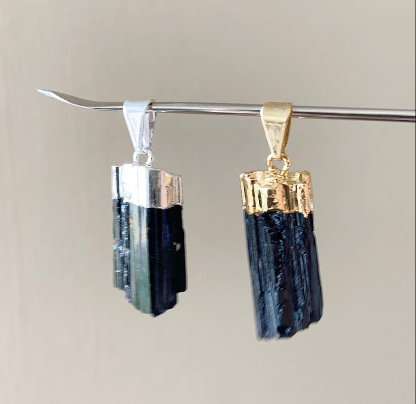 Image of BLACK TOURMALINE necklace