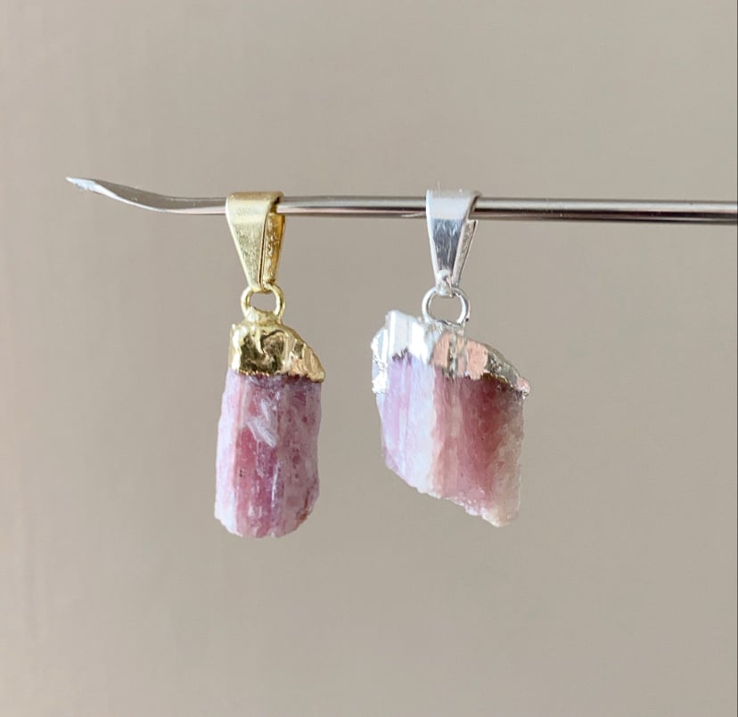Image of PINK TOURMALINE necklace