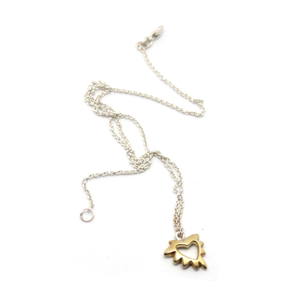 Image of PUFFY HEART NECKLACES