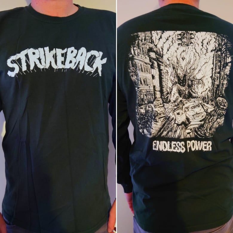 Image of Dark Green Longsleeve Front and Back Design